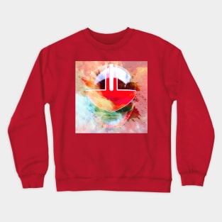 TIME FORCE RED RANGER IS THE GOAT PRTF Crewneck Sweatshirt